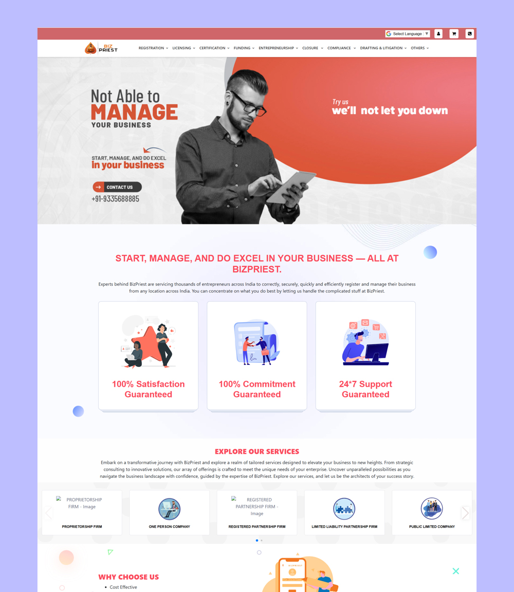 website